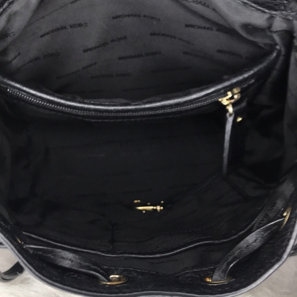 Michael Kors Soft Leather Backpack - Picture 12 of 14